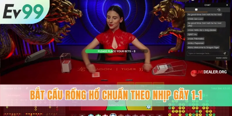 Bắt cầu Rồng Hổ chuẩn theo nhịp gãy 1-1