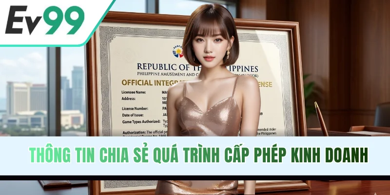 Thông tin chia sẻ quá trình cấp phép kinh doanh